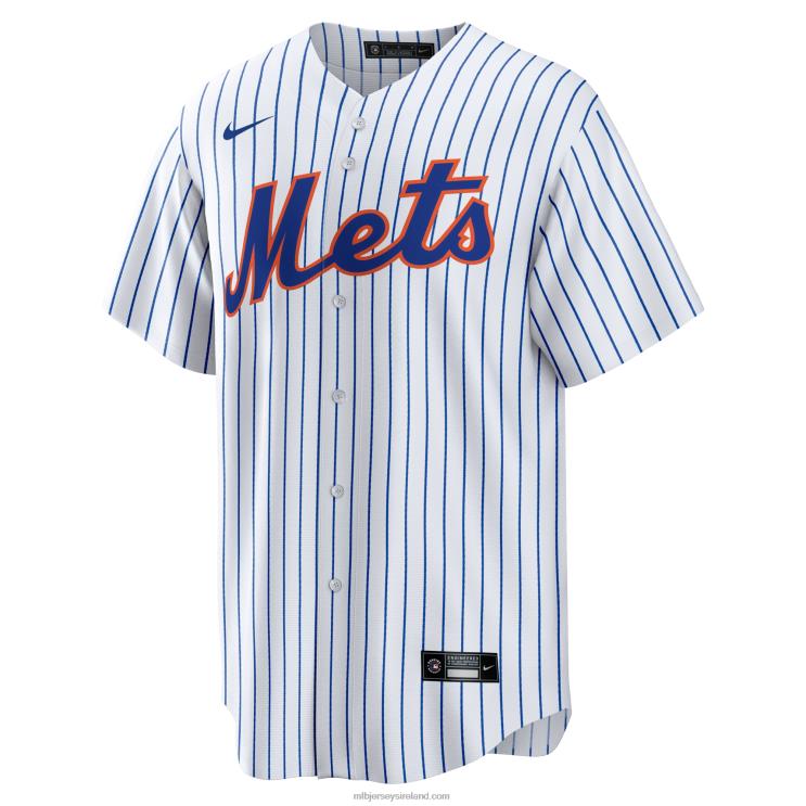 IE MBL New York Mets Justin Verlander Nike Home Replica Player Jersey Men White/Royal R0H2T368