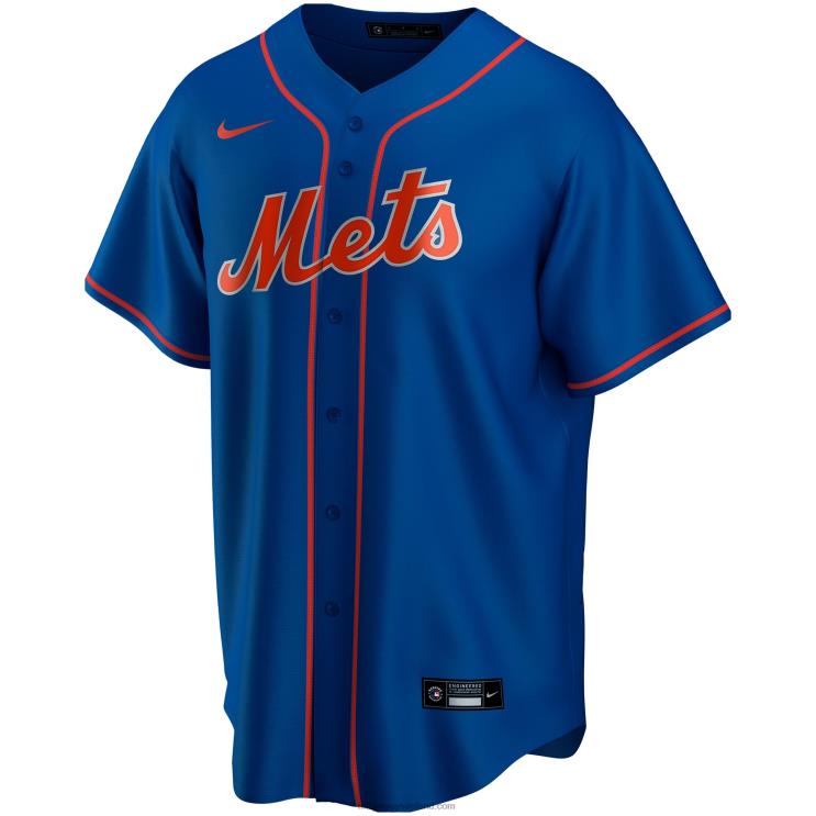 IE MBL New York Mets Nike Alternate Replica Custom Jersey Men Royal R0H2T122