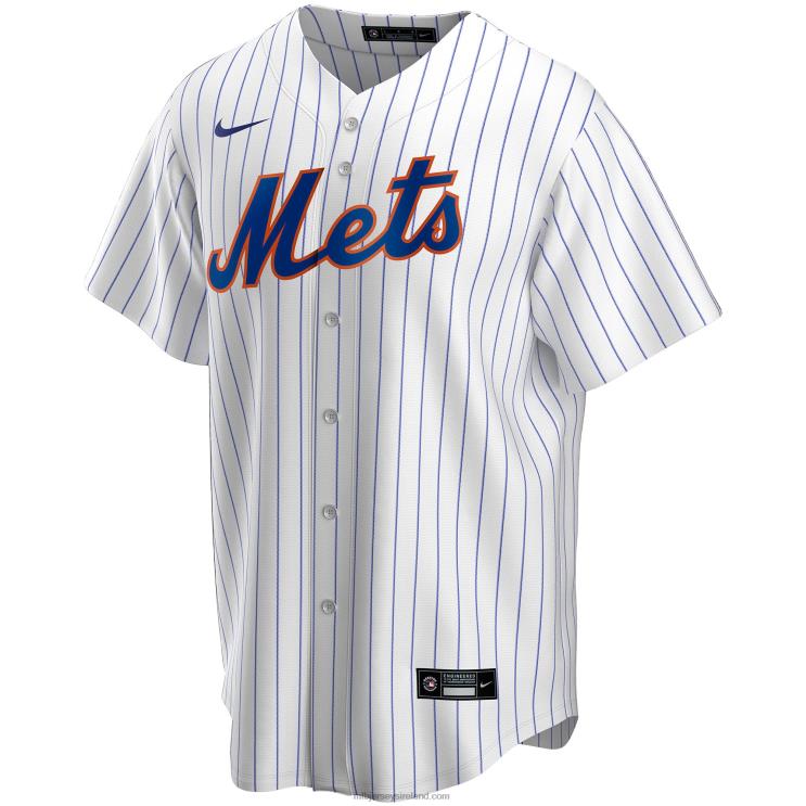 IE MBL New York Mets Nike Home Replica Custom Jersey Men White R0H2T90