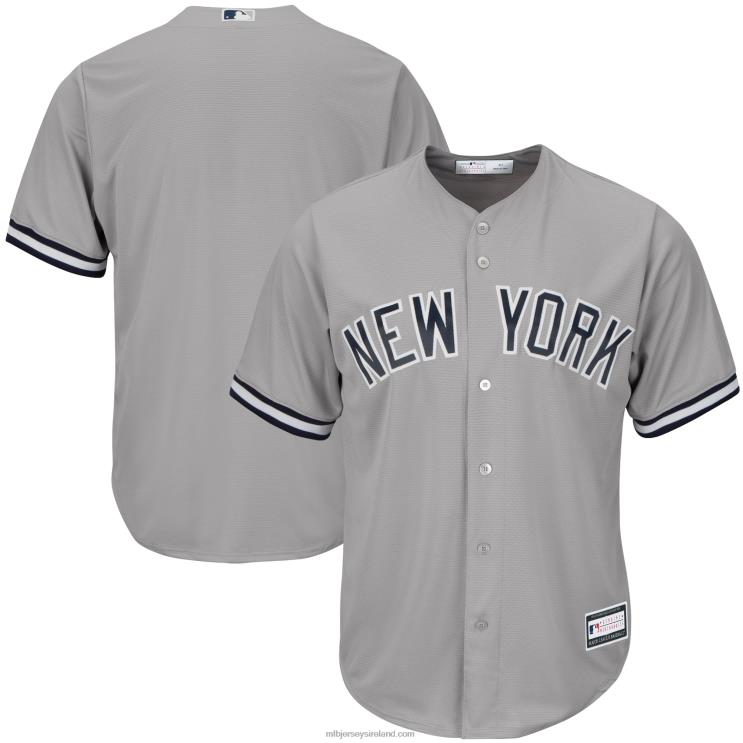 IE MBL New York Yankees Big & Tall Replica Team Jersey Men Gray R0H2T606