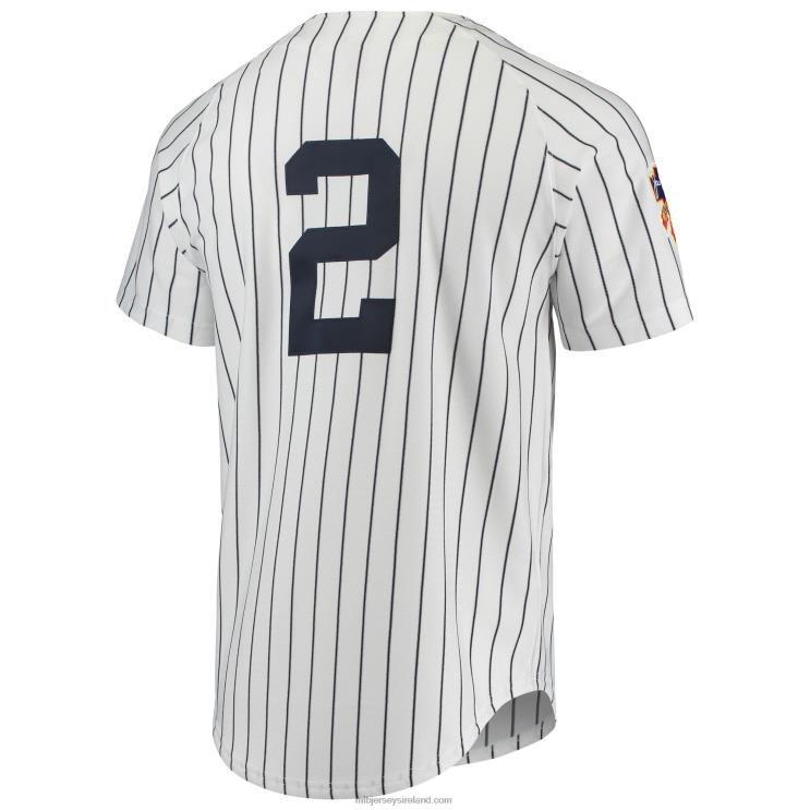 IE MBL New York Yankees Derek Jeter Mitchell & Ness 1997 Cooperstown Collection Authentic Jersey Men White R0H2T511