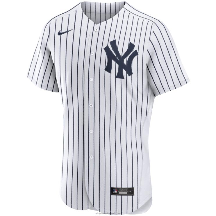 IE MBL New York Yankees Giancarlo Stanton Nike Home Authentic Player Jersey Men White R0H2T597