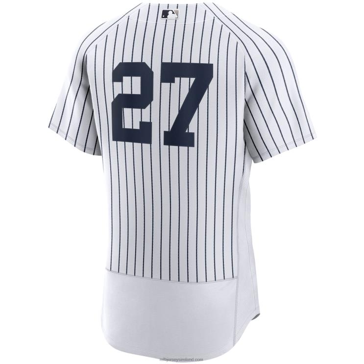 IE MBL New York Yankees Giancarlo Stanton Nike Home Authentic Player Jersey Men White R0H2T597
