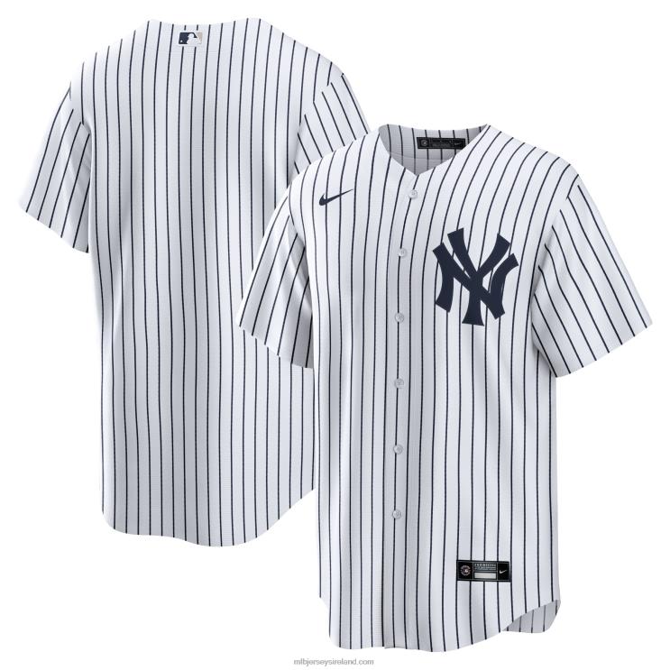 IE MBL New York Yankees Nike Home Blank Replica Jersey Men White R0H2T95