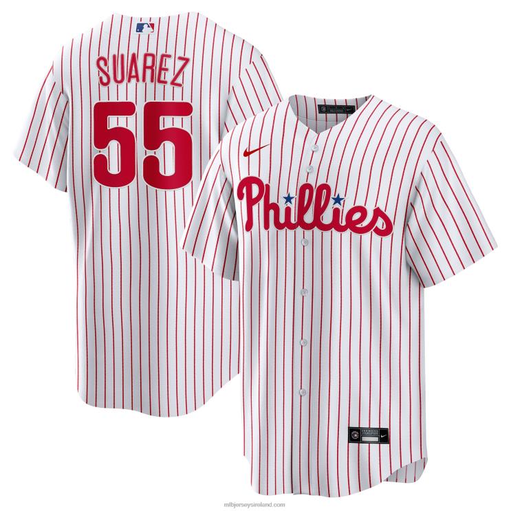 IE MBL Philadelphia Phillies Ranger Suarez Nike Home Replica Player Jersey Men White R0H2T1424