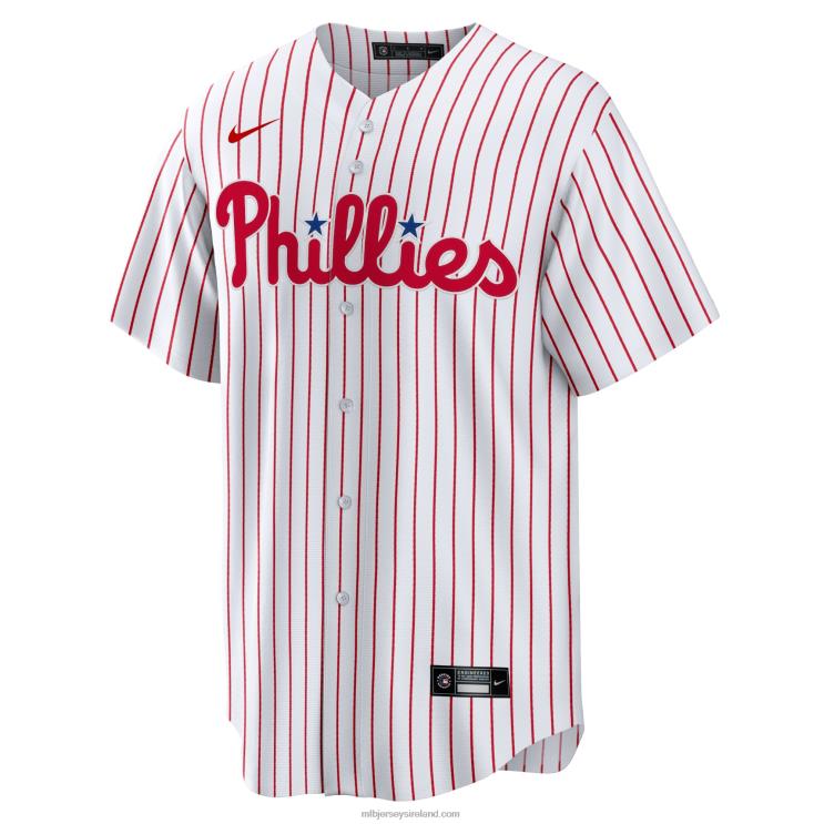 IE MBL Philadelphia Phillies Trea Turner Nike Home Replica Player Jersey Men White R0H2T288