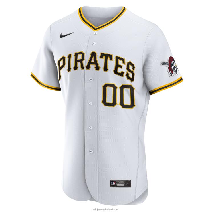 IE MBL Pittsburgh Pirates Nike Home Authentic Custom Jersey Men White R0H2T717