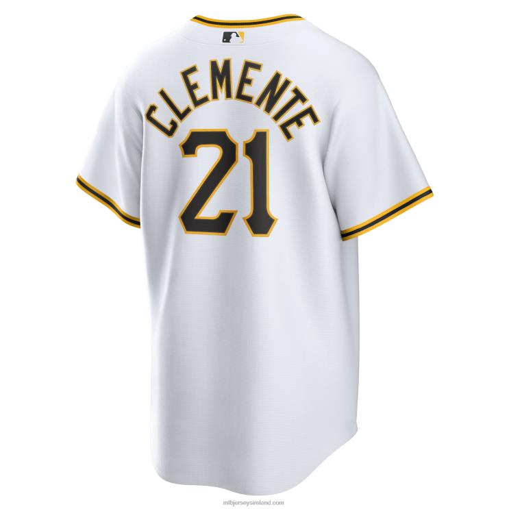 IE MBL Pittsburgh Pirates Roberto Clemente Nike Home Replica Player Name Jersey Men White R0H2T274