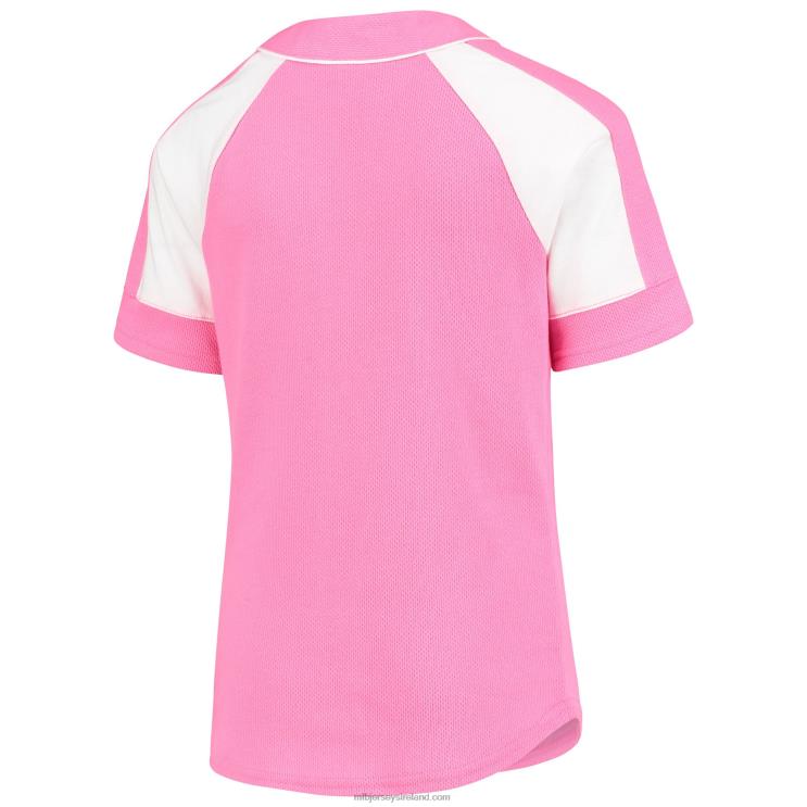 IE MBL Youth Pittsburgh Pirates Team Spirit Fashion Jersey Pink R0H2T1312