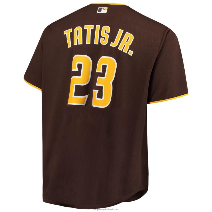 IE MBL San Diego Padres Fernando Tatis Jr. Big & Tall Replica Player Jersey Men Brown R0H2T391