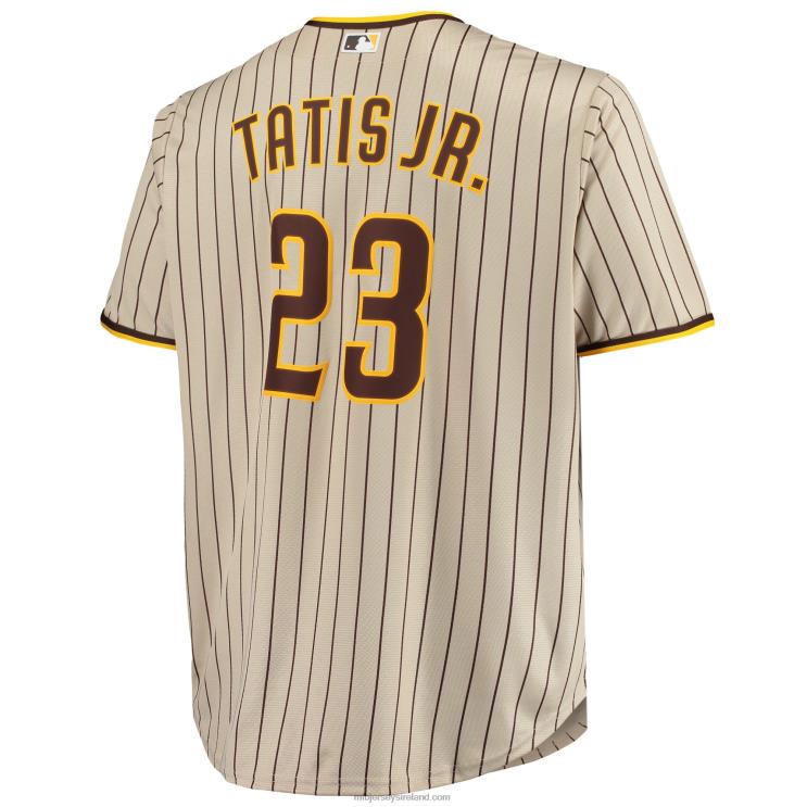 IE MBL San Diego Padres Fernando Tatis Jr. Big & Tall Replica Player Jersey Men Sand R0H2T390