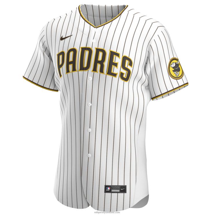 IE MBL San Diego Padres Nike Home Authentic Team Jersey Men White/Brown R0H2T564