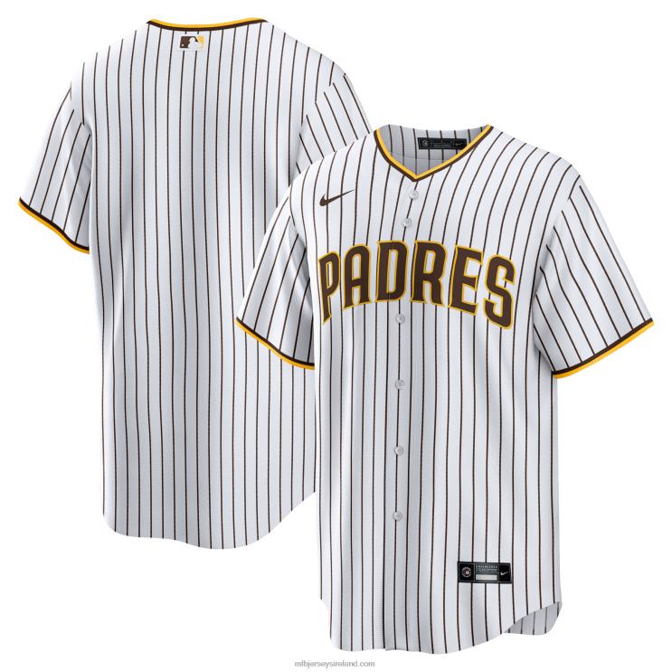 IE MBL San Diego Padres Nike Home Blank Replica Jersey Men White R0H2T53