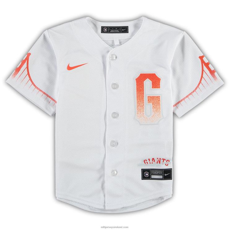 IE MBL Preschool San Francisco Giants Nike MLB City Connect Replica Team Jersey White R0H2T1367