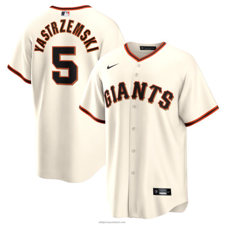 IE MBL San Francisco Giants Mike Yastrzemski Nike Home Replica Player Jersey Men Cream R0H2T337