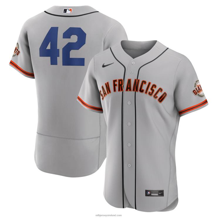 IE MBL San Francisco Giants Nike 2023 Jackie Robinson Day Authentic Jersey Men Gray R0H2T1236