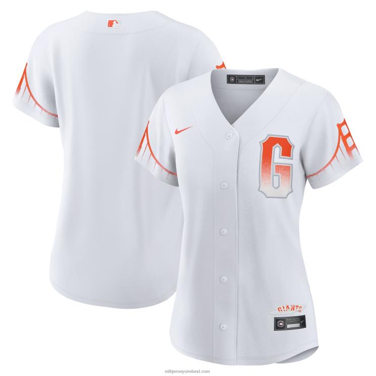 IE MBL San Francisco Giants Nike City Connect Replica Jersey Women White R0H2T576