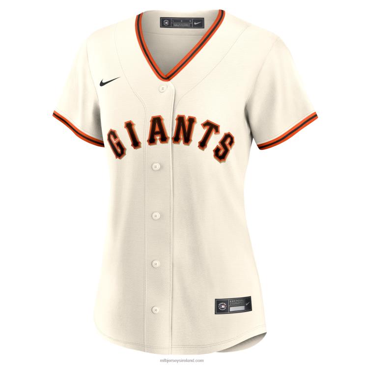 IE MBL San Francisco Giants Nike Home Blank Replica Jersey Women Cream R0H2T87