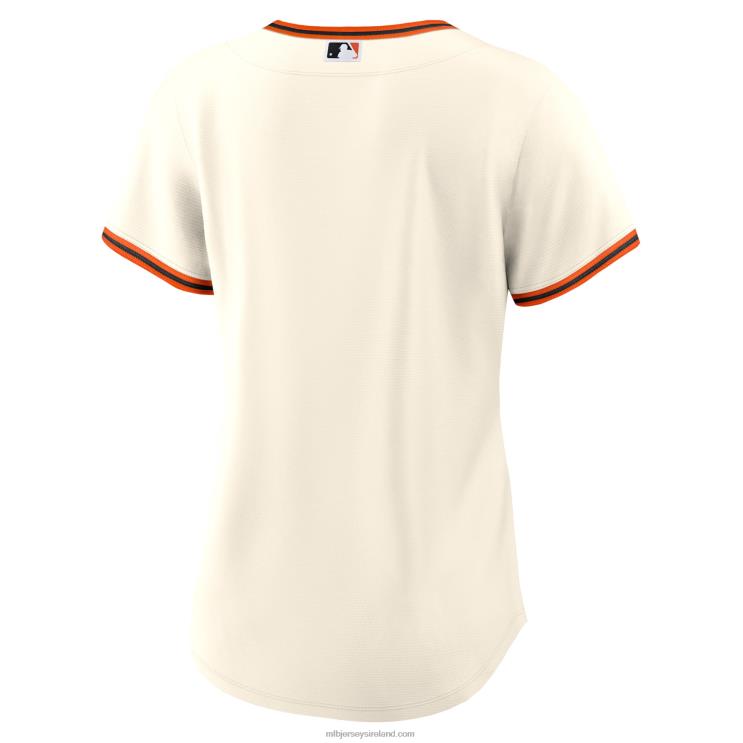 IE MBL San Francisco Giants Nike Home Blank Replica Jersey Women Cream R0H2T87