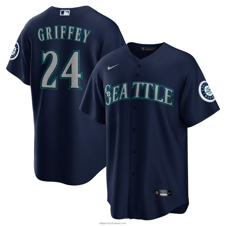 IE MBL Seattle Mariners Ken Griffey Jr. Nike Alternate Replica Player Jersey Men Navy R0H2T277