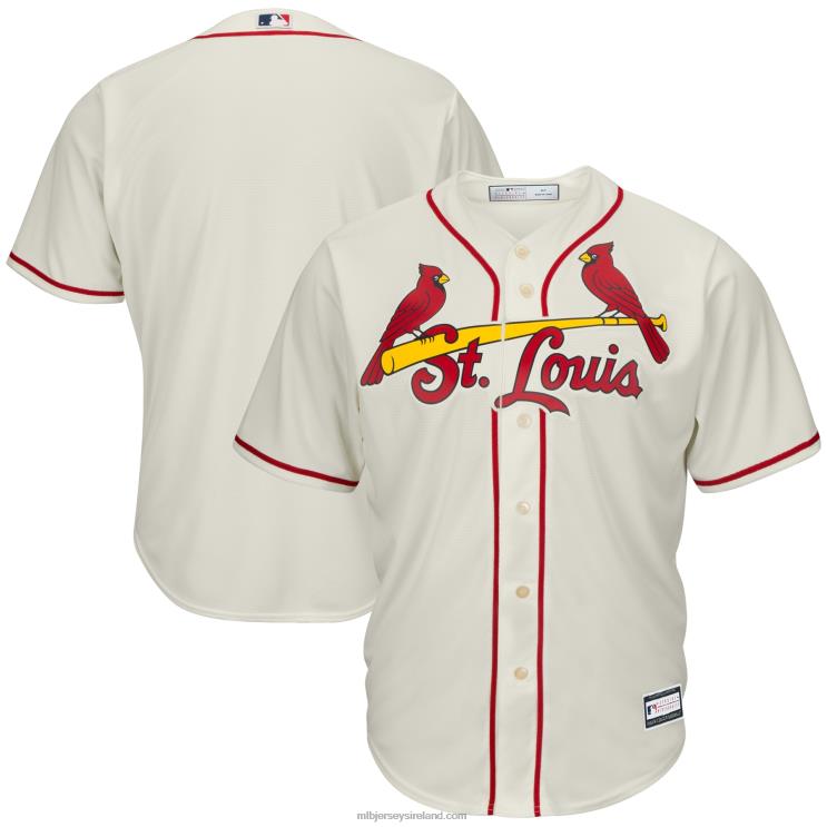 IE MBL St. Louis Cardinals Big & Tall Replica Team Jersey Men Cream R0H2T760