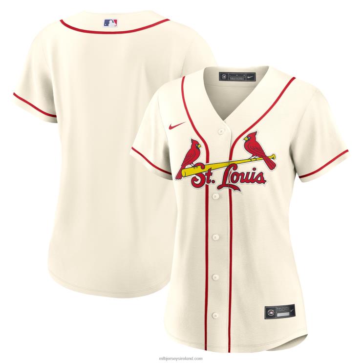IE MBL St. Louis Cardinals Nike Alternate Replica Team Jersey Women Cream R0H2T456
