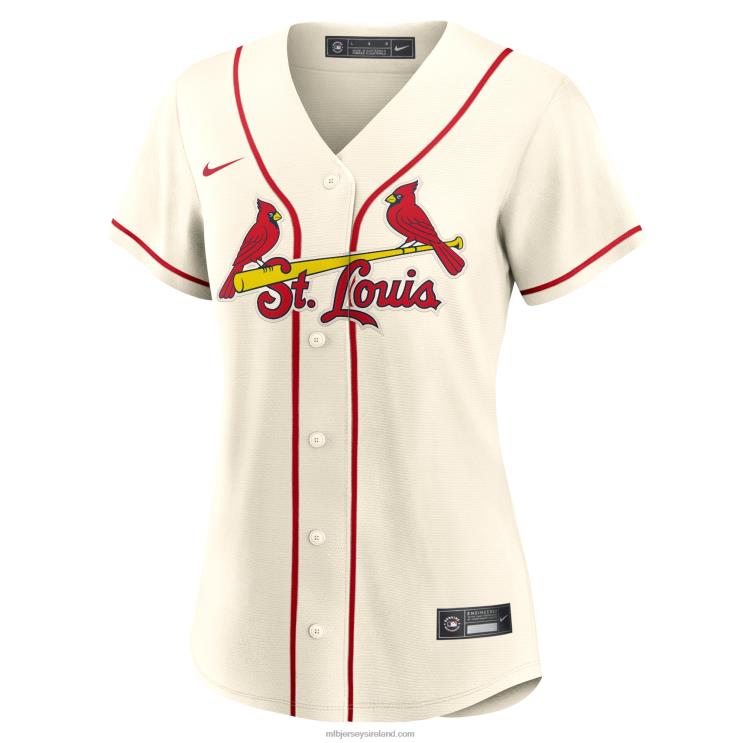 IE MBL St. Louis Cardinals Nike Alternate Replica Team Jersey Women Cream R0H2T456