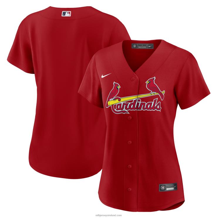 IE MBL St. Louis Cardinals Nike Alternate Replica Team Jersey Women Red R0H2T804
