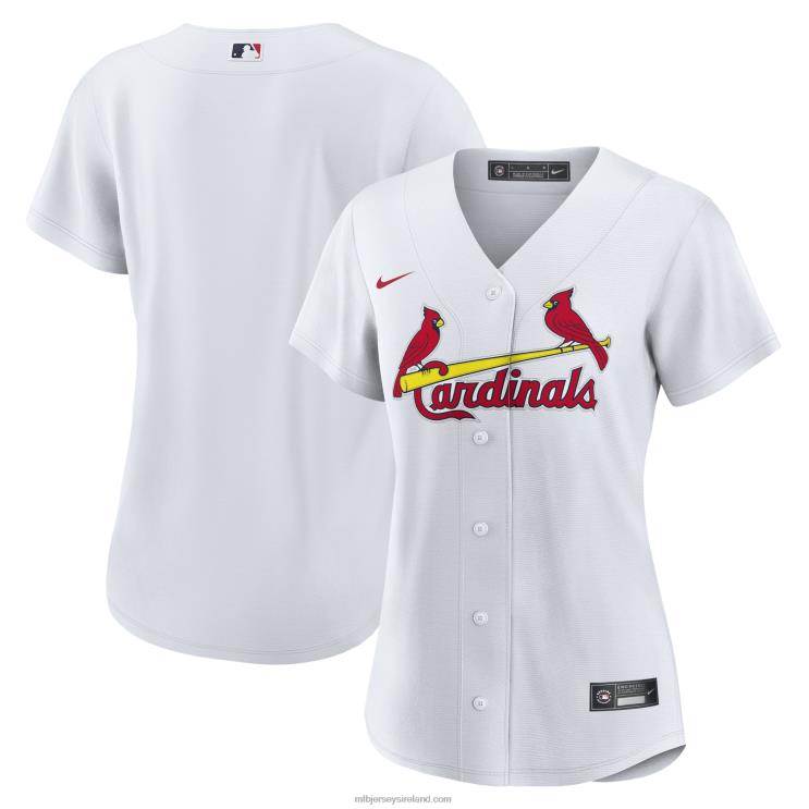 IE MBL St. Louis Cardinals Nike Home Blank Replica Jersey Women White R0H2T630