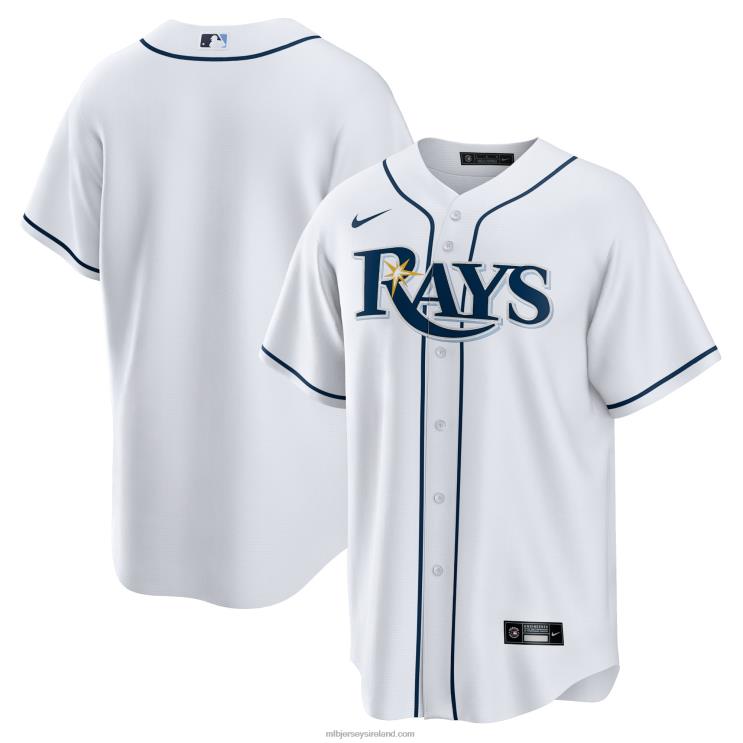 IE MBL Tampa Bay Rays Nike Home Blank Replica Jersey Men White R0H2T799