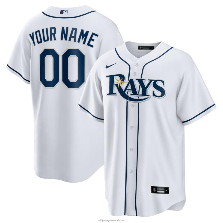 IE MBL Youth Tampa Bay Rays Nike Home Replica Custom Jersey White R0H2T846