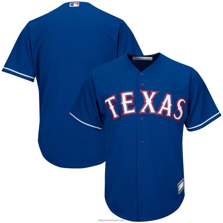 IE MBL Texas Rangers Big & Tall Replica Team Jersey Men Royal R0H2T382