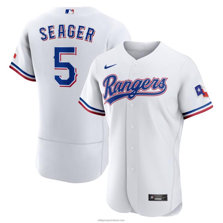 IE MBL Texas Rangers Corey Seager Nike Home Authentic Player Jersey Men White R0H2T662