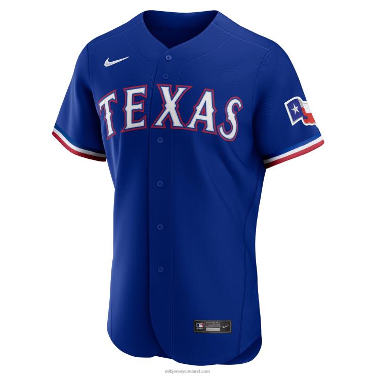 IE MBL Texas Rangers Nike Alternate Authentic Team Jersey Men Royal R0H2T840