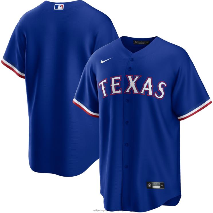 IE MBL Texas Rangers Nike Alternate Replica Team Logo Jersey Men Royal R0H2T346