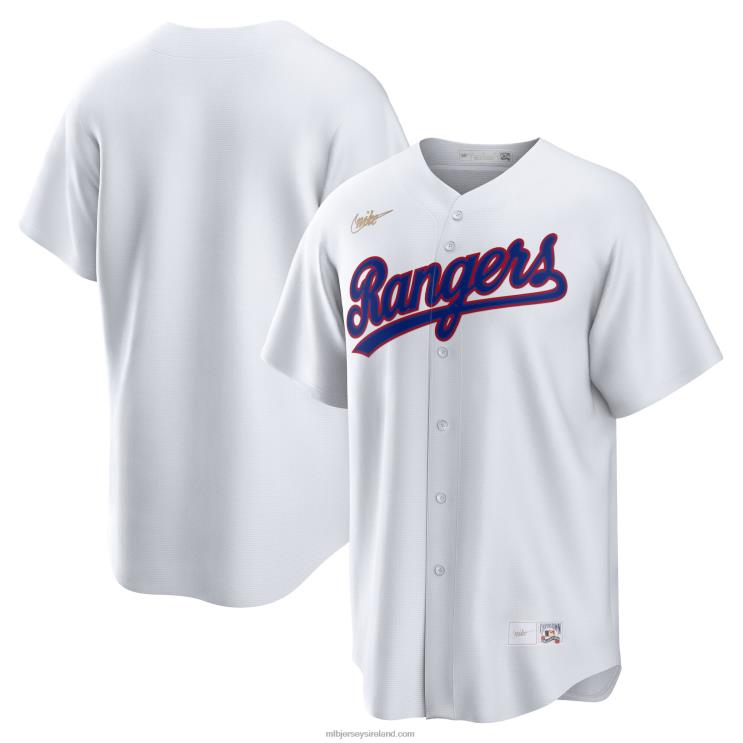 IE MBL Texas Rangers Nike Home Cooperstown Collection Team Jersey Men White R0H2T472