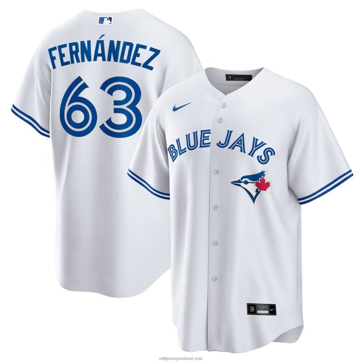 IE MBL Toronto Jays Junior Fernandez Nike Home Replica Player Jersey Men White R0H2T1420