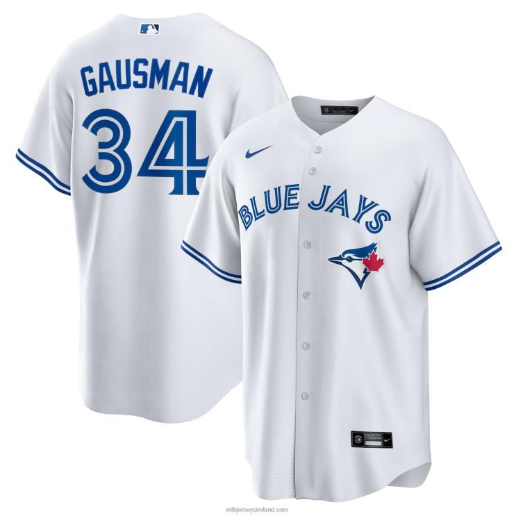 IE MBL Toronto Jays Kevin Gausman Nike Home Replica Player Jersey Men White R0H2T1204