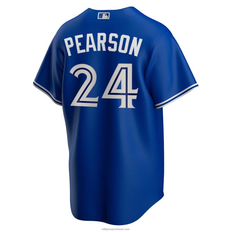 IE MBL Toronto Jays Nate Pearson Nike Replica Player Name Jersey Men Blue R0H2T1251