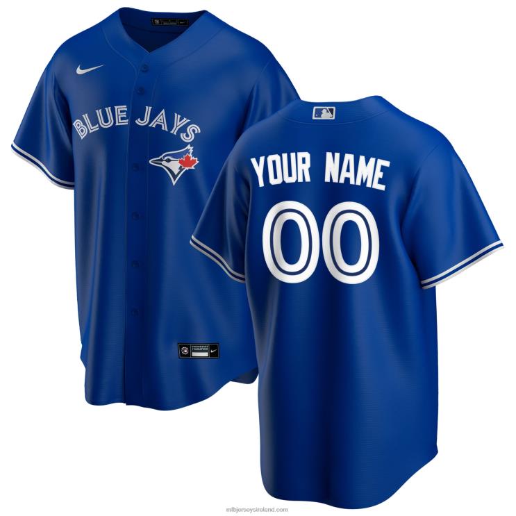 IE MBL Toronto Jays Nike Alternate Replica Custom Jersey Men Blue R0H2T1179