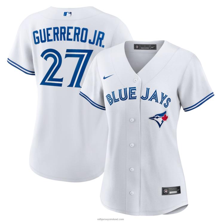 IE MBL Toronto Jays Vladimir Guerrero Jr. Nike Home Replica Player Jersey Women White R0H2T1150