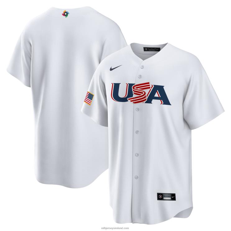 IE MBL USA Baseball Nike 2023 World Baseball Classic Replica Jersey Men White R0H2T572
