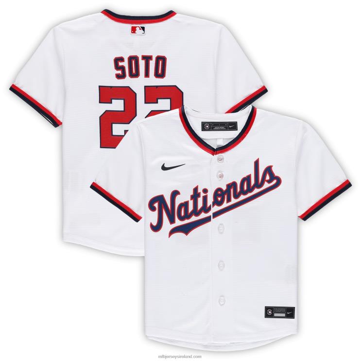 IE MBL Toddler Washington Nationals Juan Soto Nike Alternate Replica Player Jersey White R0H2T1227