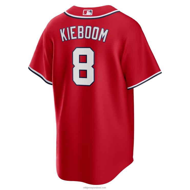 IE MBL Washington Nationals Carter Kieboom Nike Alternate Replica Player Name Jersey Men Red R0H2T1028