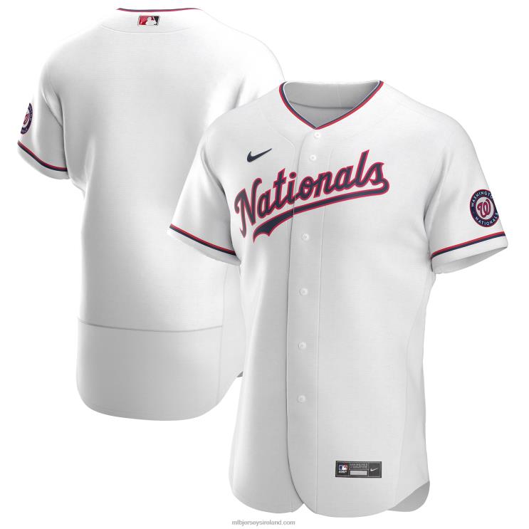 IE MBL Washington Nationals Nike Alternate Authentic Team Jersey Men White R0H2T1063